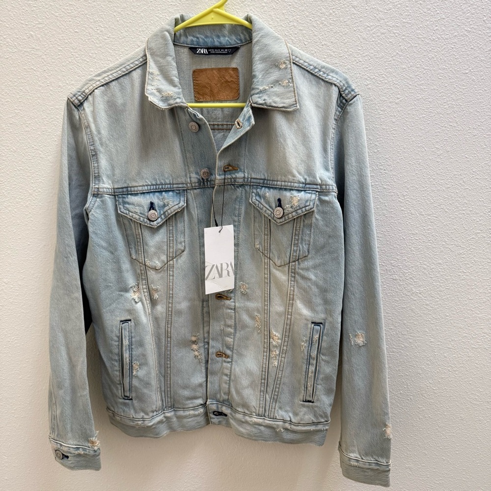 Zara Ripper Denim Jacket